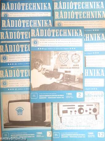 Rádiótechnika 1988. (nem teljes évfolyam)