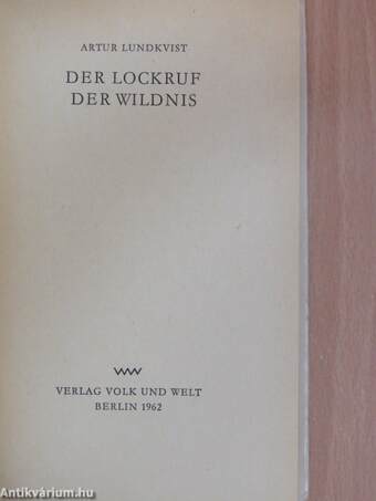 Der Lockruf der Wildnis