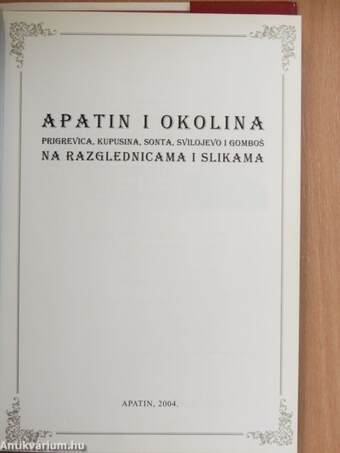 Apatin i Okolina