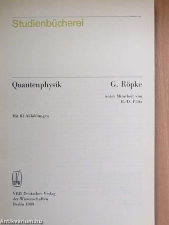 Quantenphysik