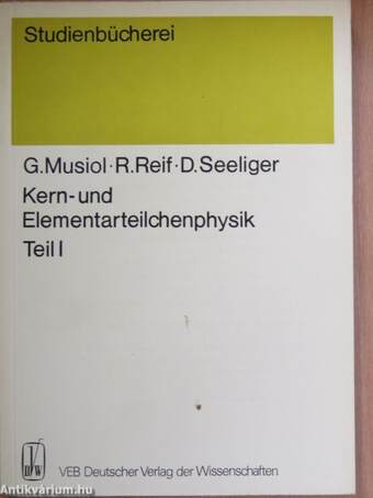 Kern- und elementarteilchenphysik I.