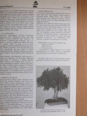 Bonsai Magazin 1998. április