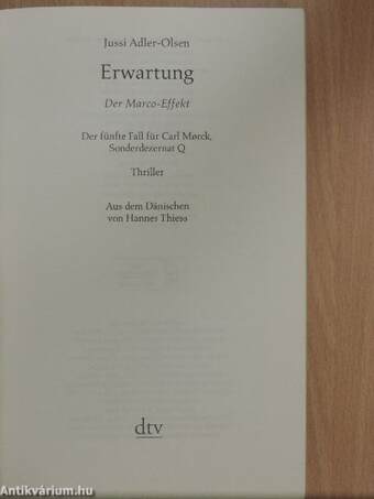 Erwartung