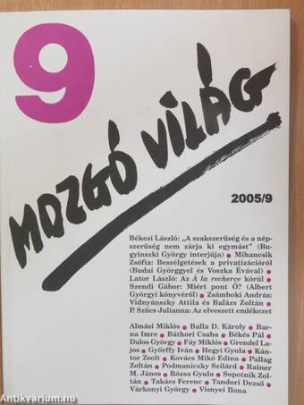 Mozgó Világ 2005. szeptember