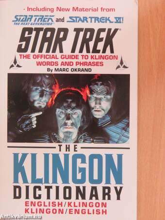 The Klingon Dictionary