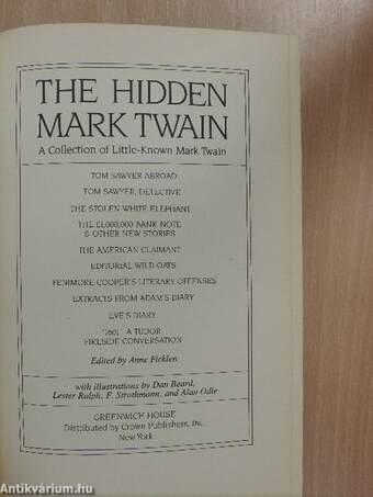 The Hidden Mark Twain