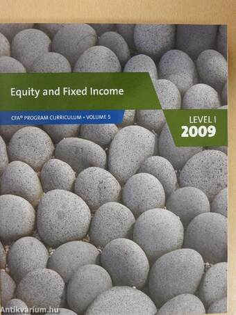 Equity and Fixed Income 2009/I.