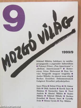 Mozgó Világ 1999. szeptember