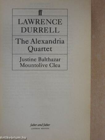 The Alexandria Quartet