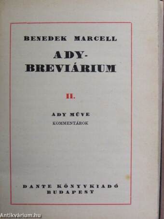 Ady-breviárium II.