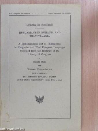 Hungarians in Rumania and Transylvania