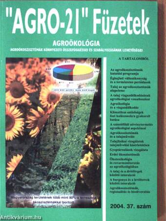 "AGRO-21" Füzetek 2004/37.