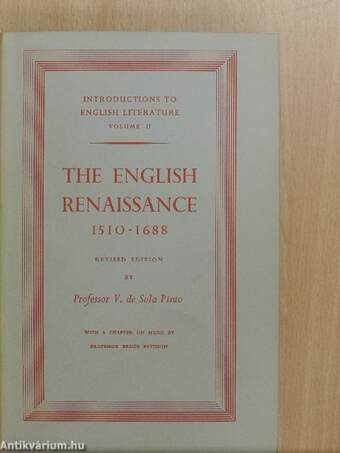 The English Renaissance