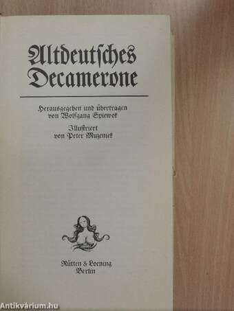 Altdeutsches Decamerone