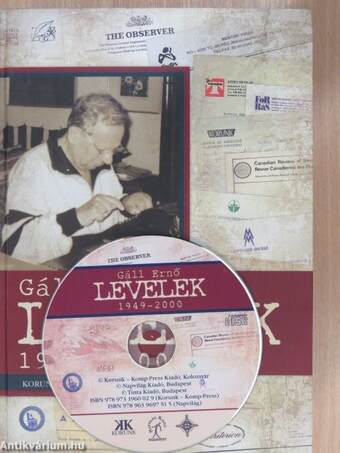 Levelek 1949-2000 - CD-vel