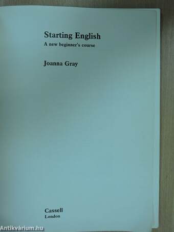 Starting English