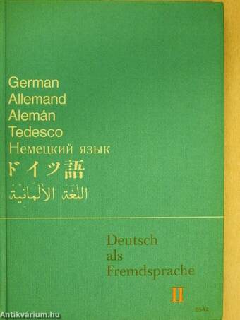 Deutsch als Fremdsprache II.