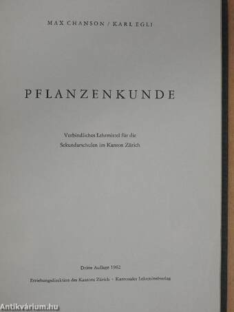 Pflanzenkunde