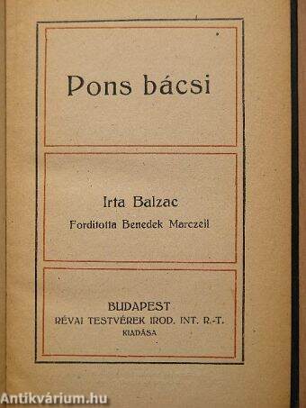 Pons bácsi