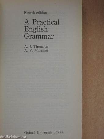 A Practical English Grammar