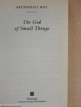 The God of Small Things