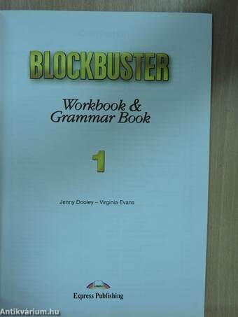 Blockbuster 1 - Workbook & Grammar Book