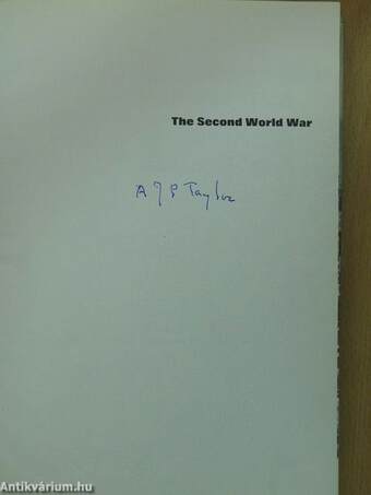 The Second World War (aláírt példány)