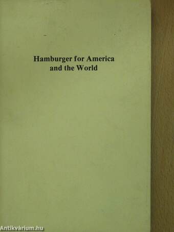 Hamburger for America and the World (dedikált példány)
