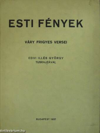 Esti fények (dedikált példány)