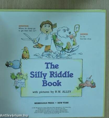 The Silly Riddle Book