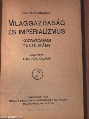 Világgazdaság és imperializmus