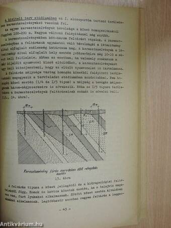 Különböző típusú létesítmények mérnökgeológiai vizsgálata