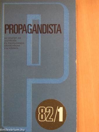 Propagandista 1982/1-6.