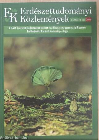 Erdészettudományi Közlemények 6. évfolyam 1-2.