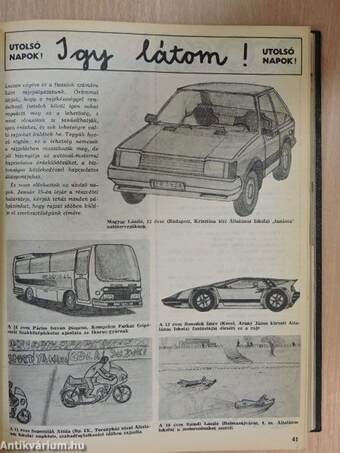 Autó-Motor 1982. január-június (fél évfolyam) + 1982. nyár különszám