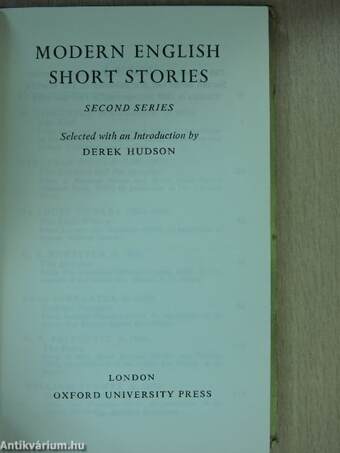 Modern English Short Stories 2