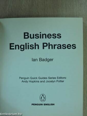 Business English Phrases