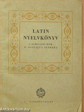 Latin nyelvkönyv II.