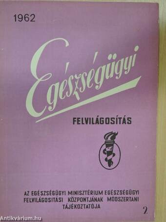 Egészségügyi felvilágosítás 1962/2.