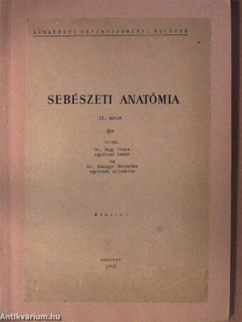 Sebészeti anatómia II.