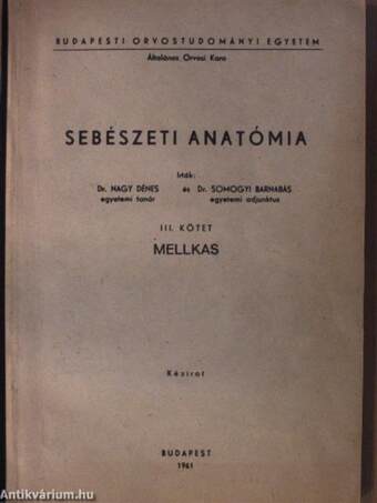 Sebészeti anatómia III.