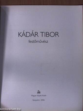 Kádár Tibor