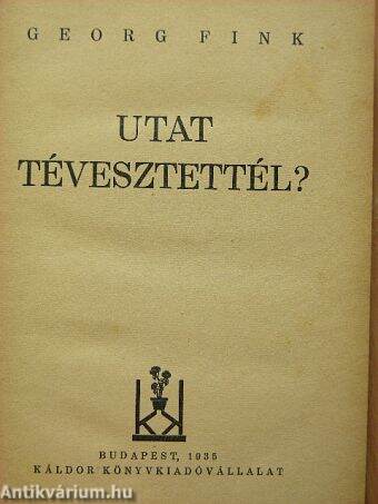 Utat tévesztettél?