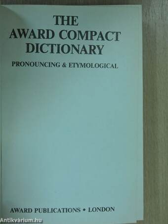 The Award Compact Dictionary