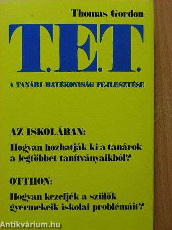 T. E. T. - A tanári hatékonyság fejlesztése