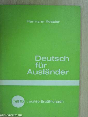 Deutsch für Ausländer 1b