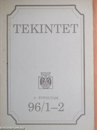 Tekintet 1996/1-2