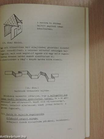 Munkatevékenység tanítása a foglalkoztató iskolában I.