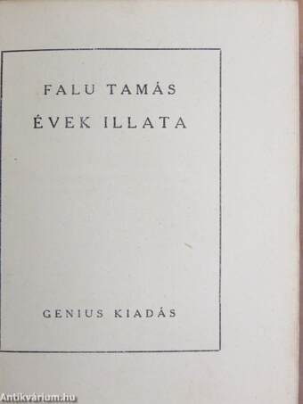 Évek illata