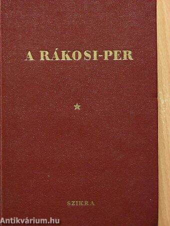 A Rákosi-per